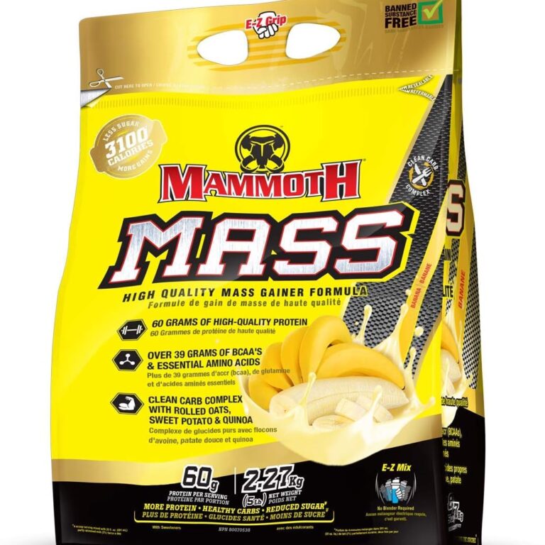 mammoth mass gainer 6.8kg