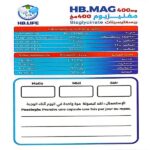 HB LIFE MAG 400mg 30 Géllules nutrition facts