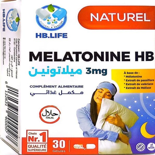 HB LIFE MELATONINE 3 mg