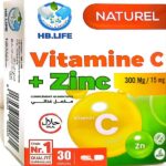 HB LIFE Vitamine C + ZINC 300mg - 15mg