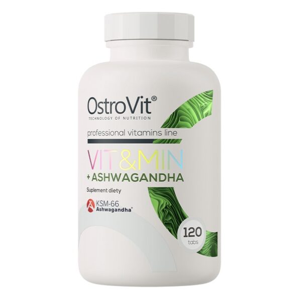 VIT&MIN + Ashwagandha 120 tablets