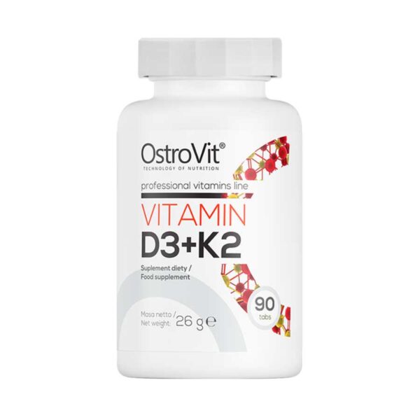 Vitamin D3 2000 IU + K2 90 capsules