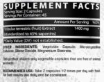 Nutrex tribulus 1400 Nutrition facts
