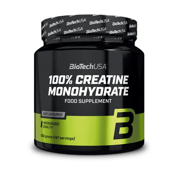 100 creatine monohydrate biotech 500g